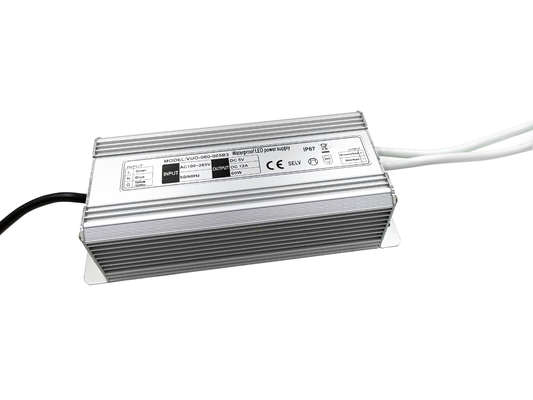 водителя СИД 5V 60W IP67 электропитание напряжения тока Driverfix водоустойчивого постоянн