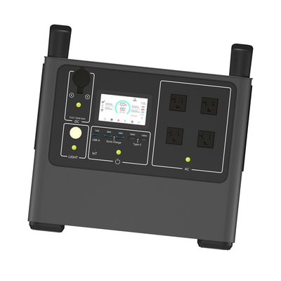 батареи волны синуса LiFePO4 2000w 110V/220V электростанция чистой портативная