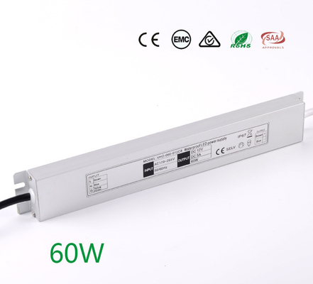 Изоляция водителя 12V 60W 5A СИД режима переключения RoHS тонкая анти-