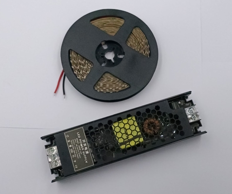 Электропитание коробки света DC 24V чернота 200 ватт расквартировывая тонкого водителя освещения СИД