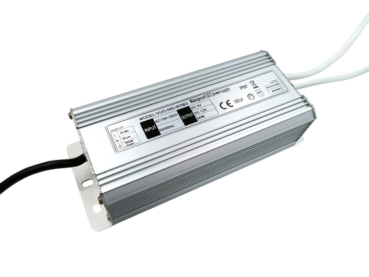 водителя СИД 5V 60W IP67 электропитание напряжения тока Driverfix водоустойчивого постоянн