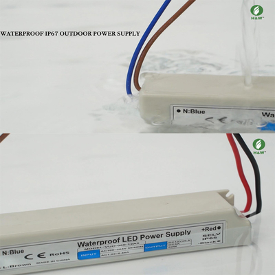 Электропитание СИД IP67 водителя 60w прокладки СИД предохранения от 12v Overtemp водоустойчивое