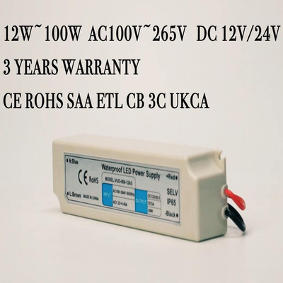 Электропитание СИД IP67 водителя 60w прокладки СИД предохранения от 12v Overtemp водоустойчивое