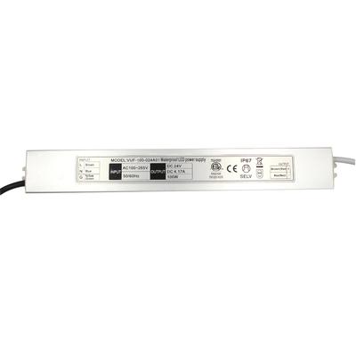 Электропитание напряжения тока ERP 24V 100W водителя СИД EMC писем СИД постоянн