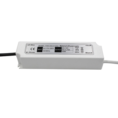 Алюминиевое заключенное электропитание водителя 100W прокладки СИД 12V 24V ультра тонкое