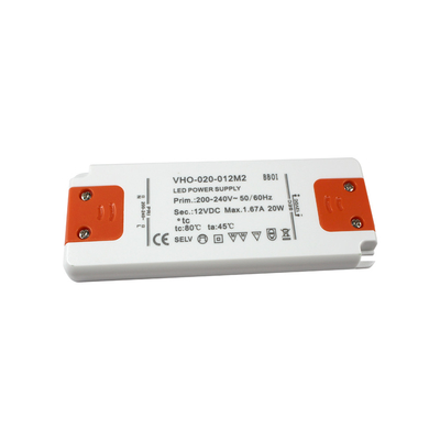 Супер тонкое напряжение тока электропитания 12V 20W водителя СИД постоянн для света зеркала