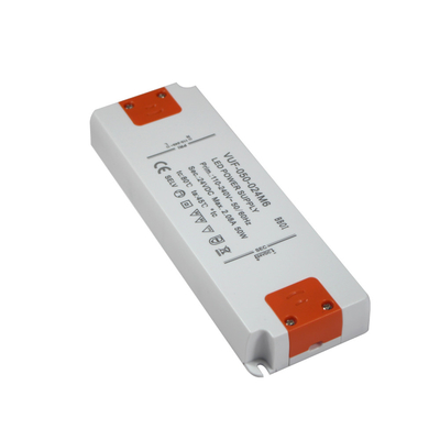Крытый облегченный постоянн случай IP20 водителя 24V 50W СИД напряжения тока пластиковый