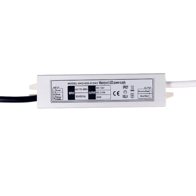 напряжение тока 2500mA Dc 12v зеркала 12vdc водителя СИД 12v 30w ультра тонкое водоустойчивое постоянн