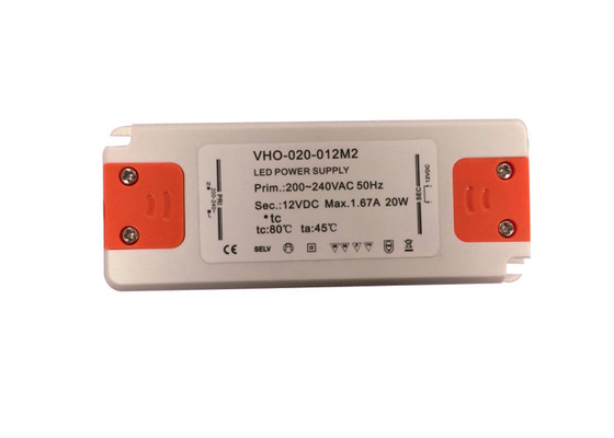 Rainproof электропитание водителя СИД 12V 1.7A ультра тонкое для света мебели