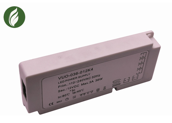 Облегченное тонкое 240V к водителю СИД 12V, 36W 12V под шкафом освещая трансформатор