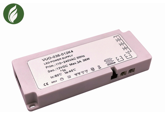 Облегченное тонкое 240V к водителю СИД 12V, 36W 12V под шкафом освещая трансформатор