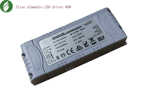 Противокоррозионное напряжение тока водителя IP20 СИД Dimmable триака пластиковое постоянн