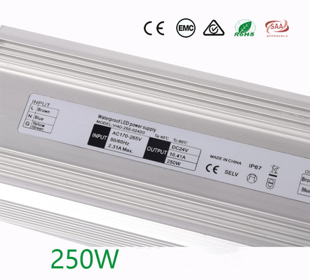Анти- водитель СИД влаги 250W водоустойчивый электронный для освещать Rainproof