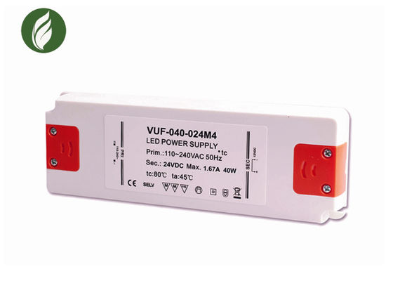 Крытая пластмасса водителя 40W 24V СИД освещения ультра тонкая противокоррозионная