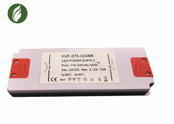 Водителя СИД DC CE 3.1A 24V материал ультра тонкого прочный пластиковый