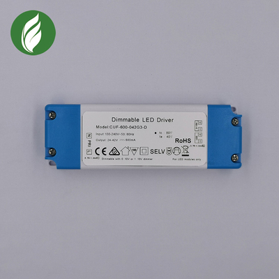  600mA IP20 24 водителя СИД Dimmable вольта Ultralight для линейного света